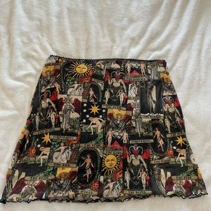 Tarot card skirt